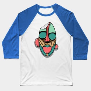 Afro Mask Baseball T-Shirt